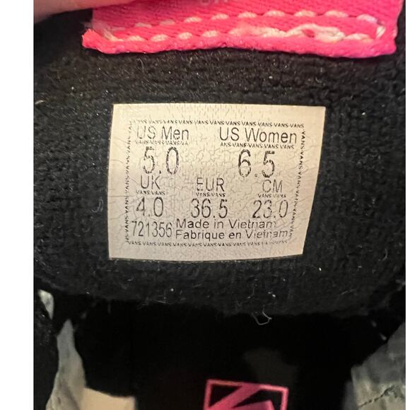 VAN's Sk8-Hi Shoe, Men/Boys, Size 5, Multi-Color, Suede / Canvas, Skate - Picture 3 of 8